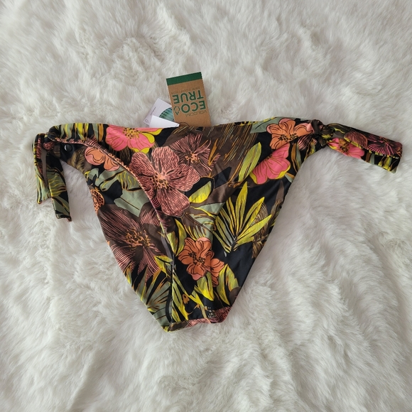🍹VOLCOM JUST HIBISCUZ HIPSTER BIKINI BOTTOM SIZE M - Picture 5 of 8
